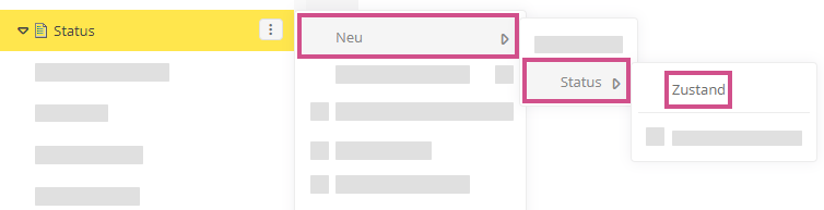 Kommentarzustand anlegen